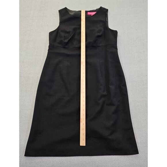 Nine & Co. Suit Separates Midi Dress Size 16 Black Sleeveless EUC Old Money - Picture 7 of 12